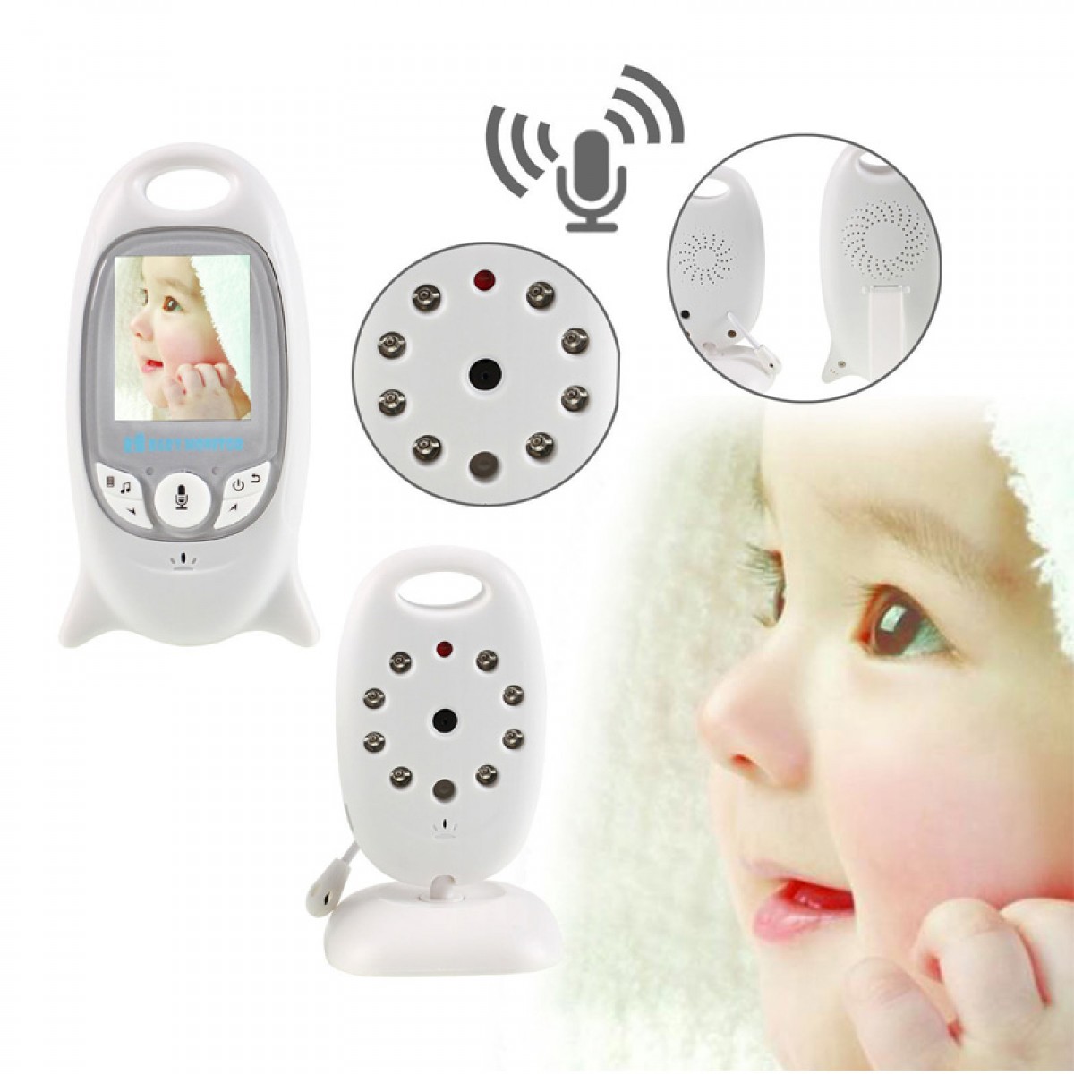 ασύρματο ψηφιακό baby video monitor vb601